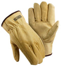 Beige Pigskin Drivers Gloves, Large, Pack of 12 D489563