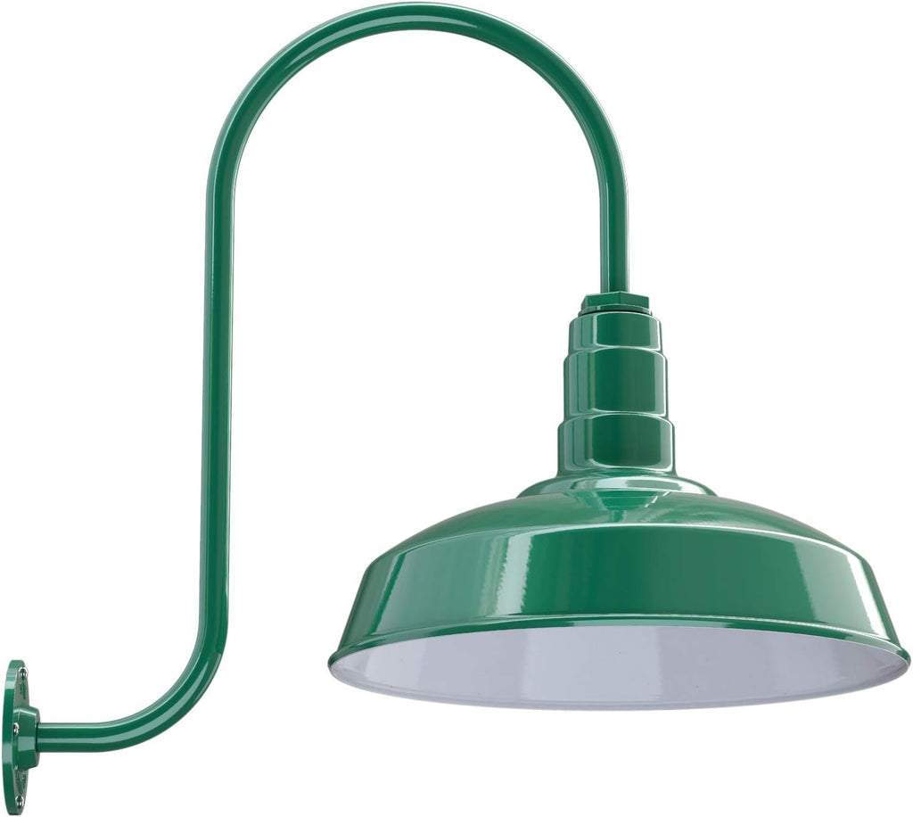 Matte Black Outdoor Barn Light Y904171