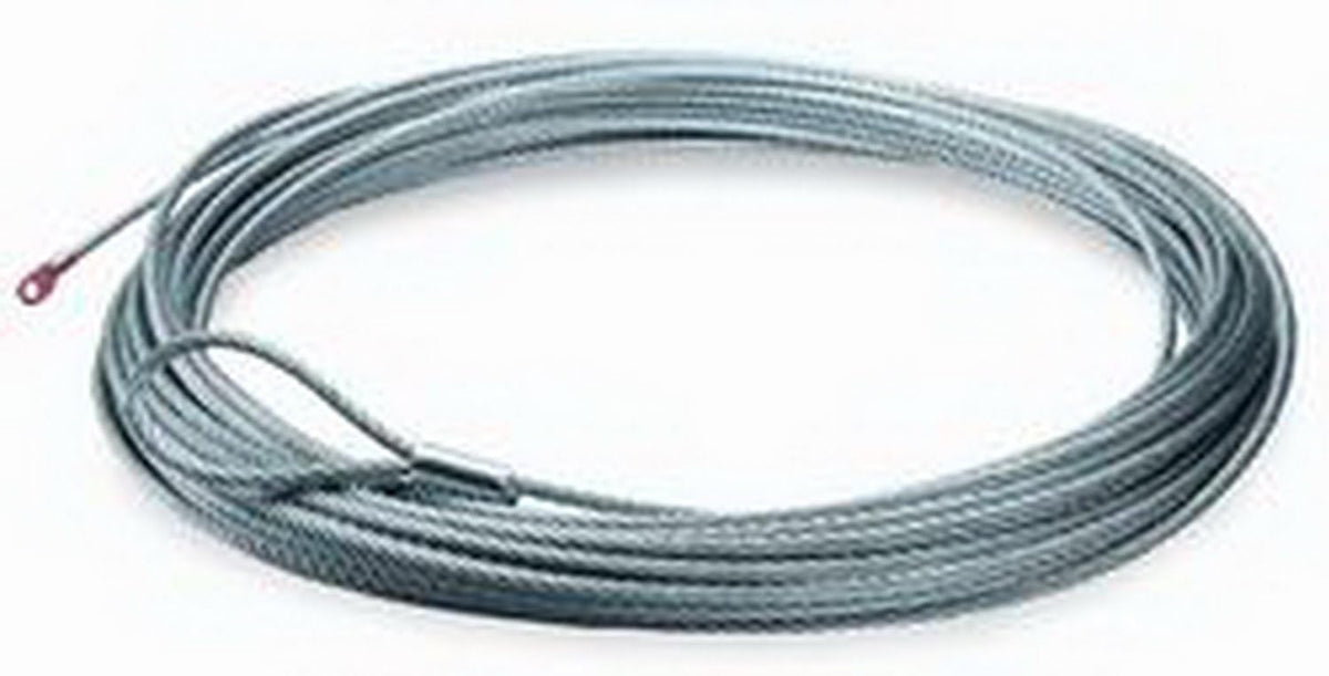Galvanized Steel Cable Wire Rope 3/16 Diameter x 50' Length Z684