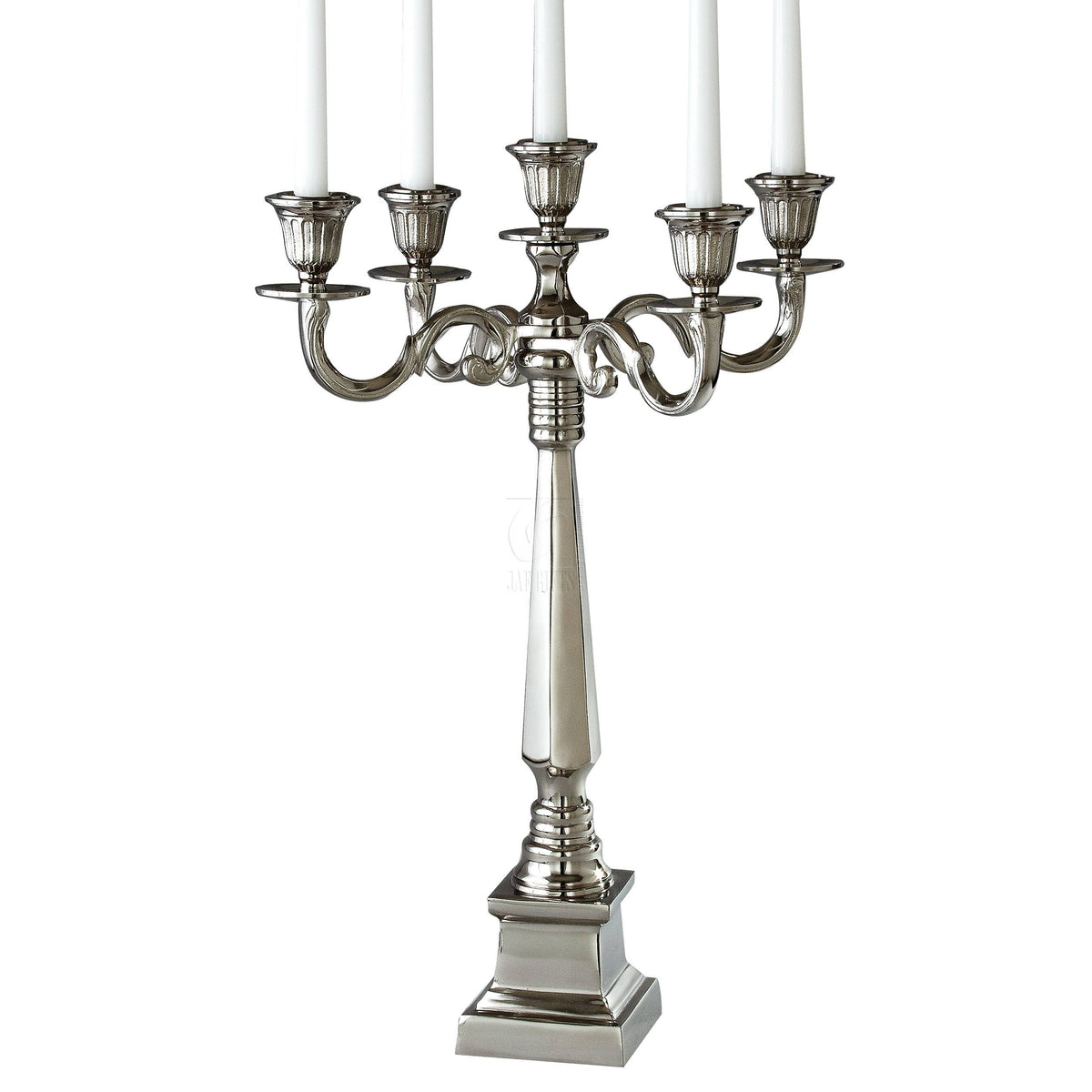 Nickel Plated 5 Light Candelabra C97258