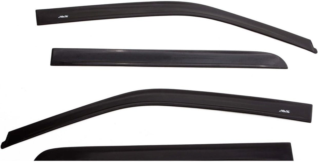 4-Piece Dark Smoke Side Window Deflector S6296