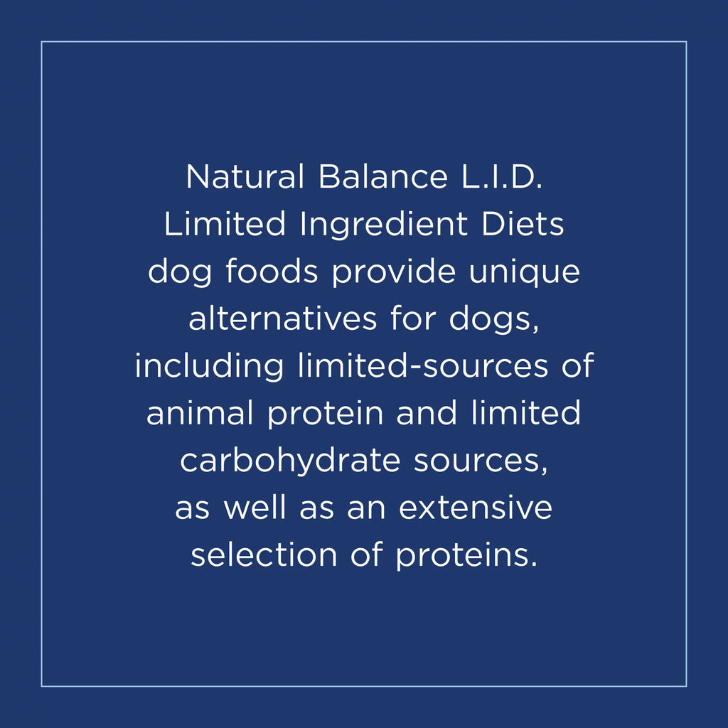 4 Pounds Limited Ingredient Dry Dog Food Y398121