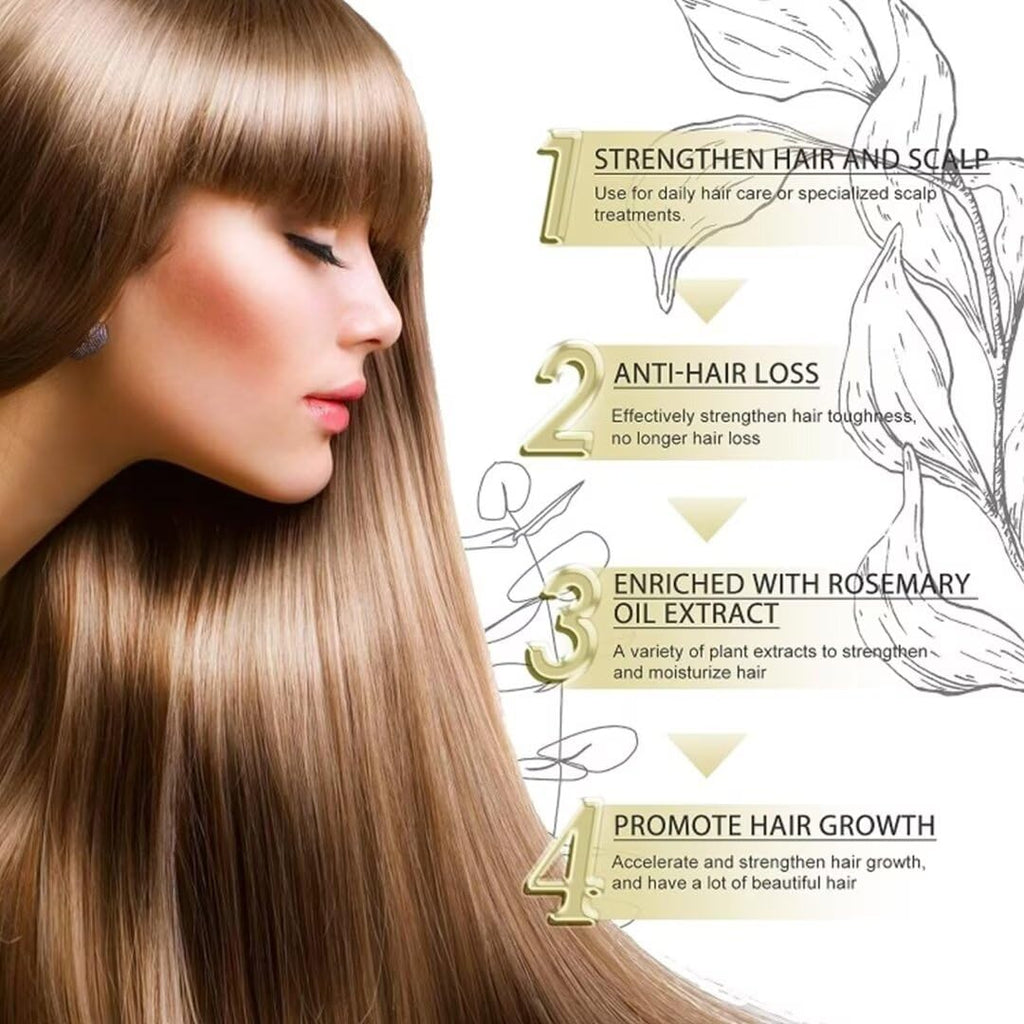 2 Oz Hair Growth Oil with Rosemary and Parsley Seed X897
