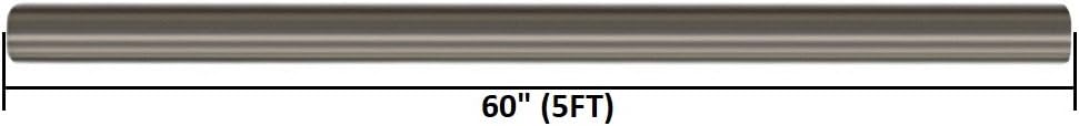 Stainless Steel Straight Exhaust Pipe 2" OD 5' Long Pack of 2 Z45801
