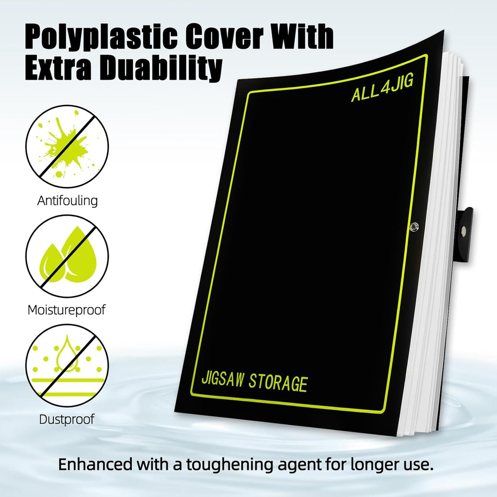 Puzzle Storage Folder Holds 20 Puzzles, HD Film Pockets F55099