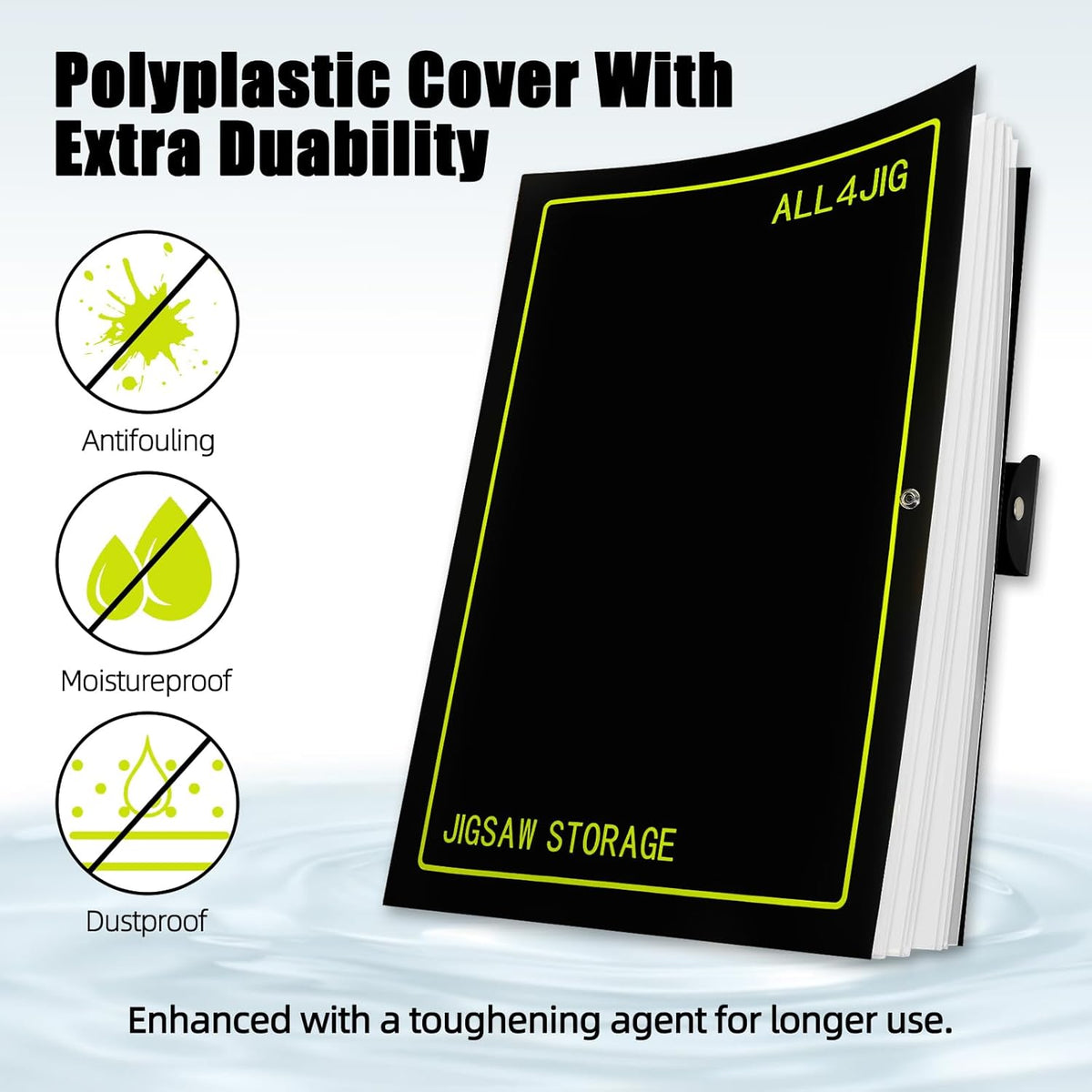 Puzzle Storage Folder Holds 20 Puzzles, HD Film Pockets F55099