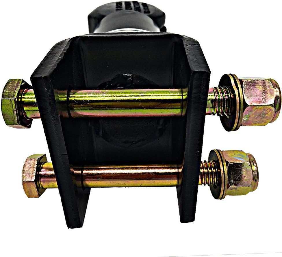 Gooseneck Adjustable Trailer Coupler 2-5/16" Ball Size 12500lbs Black Pack of 2 D954