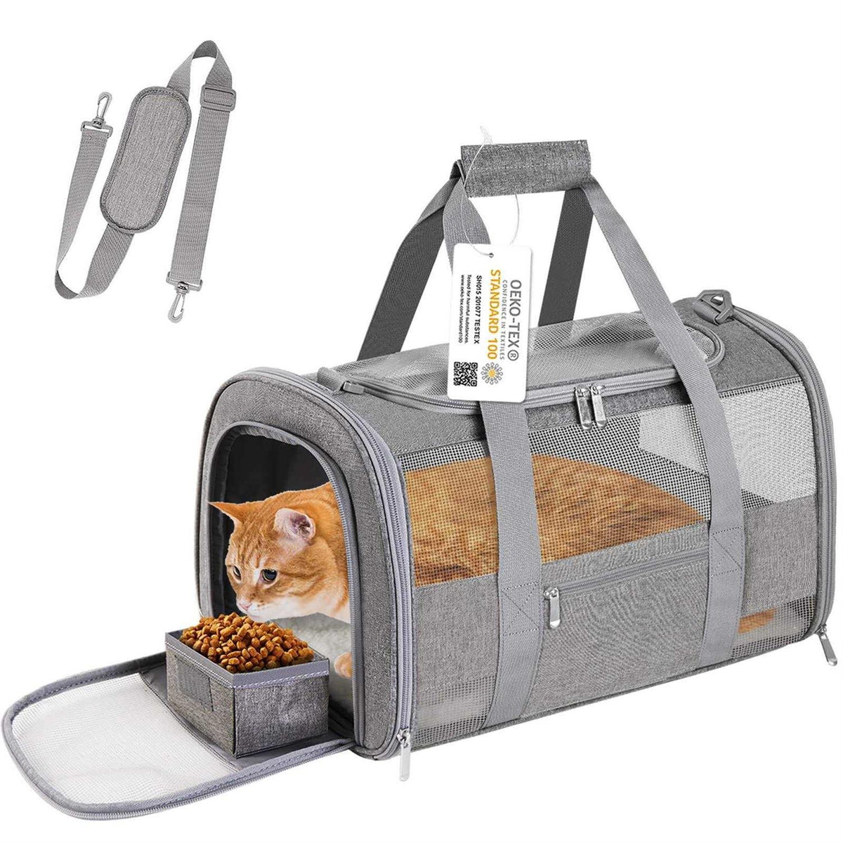 Airline Approved Pet Carrier for Small Dogs Cats Under 15 Lbs Z45954