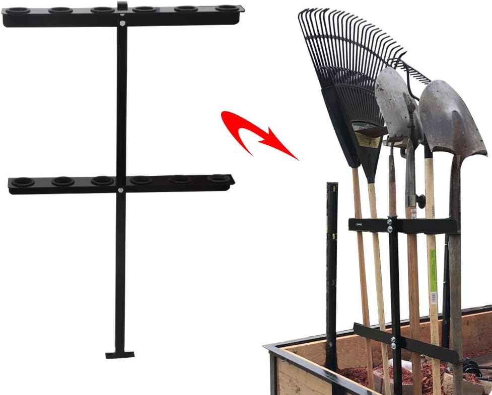 Landscape Hand Tool Rack with 6 Tool Hole R8145