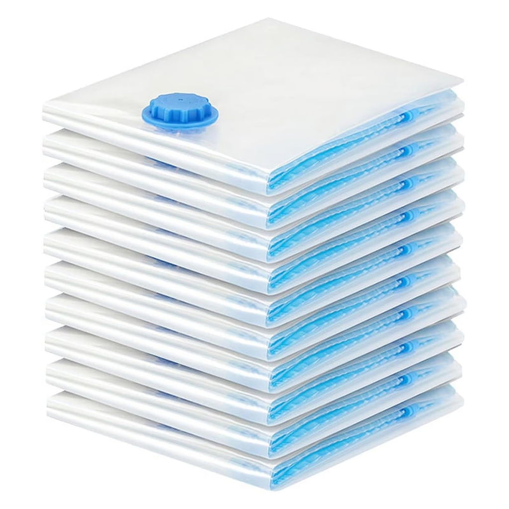 Vacuum Bags for Clothes Pack of 10 40 X 30 cm Reusable Space Saving I596774