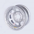 Silver Powder Coat 15 x 8 in. Beadlock Wheel F20925