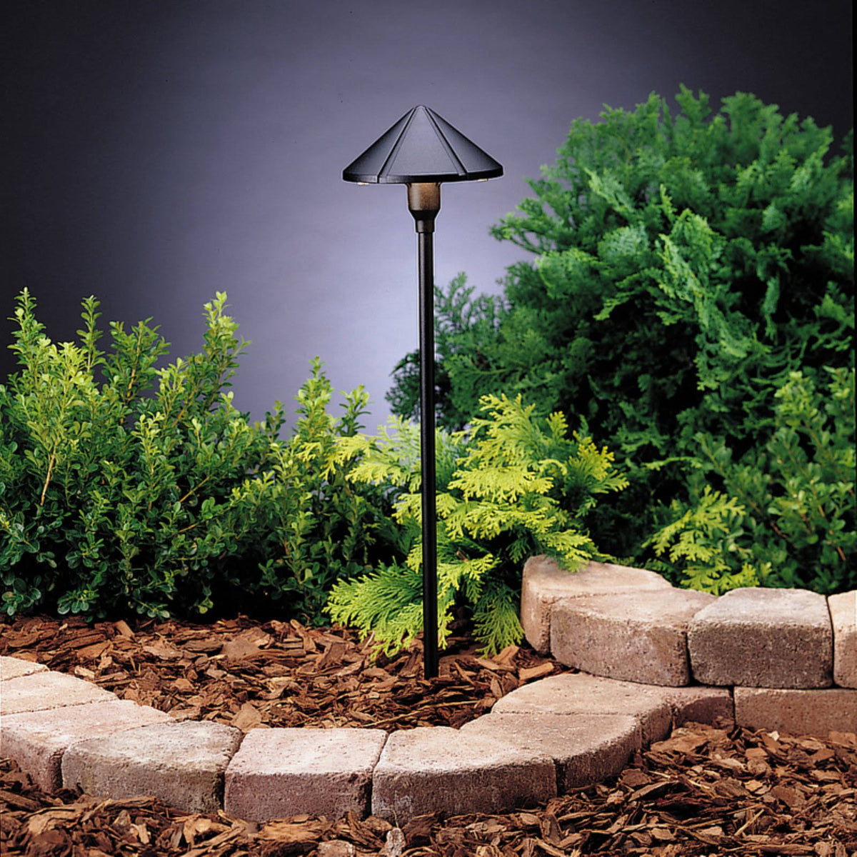 Textured Black Path Lighting Landscape Light Y442