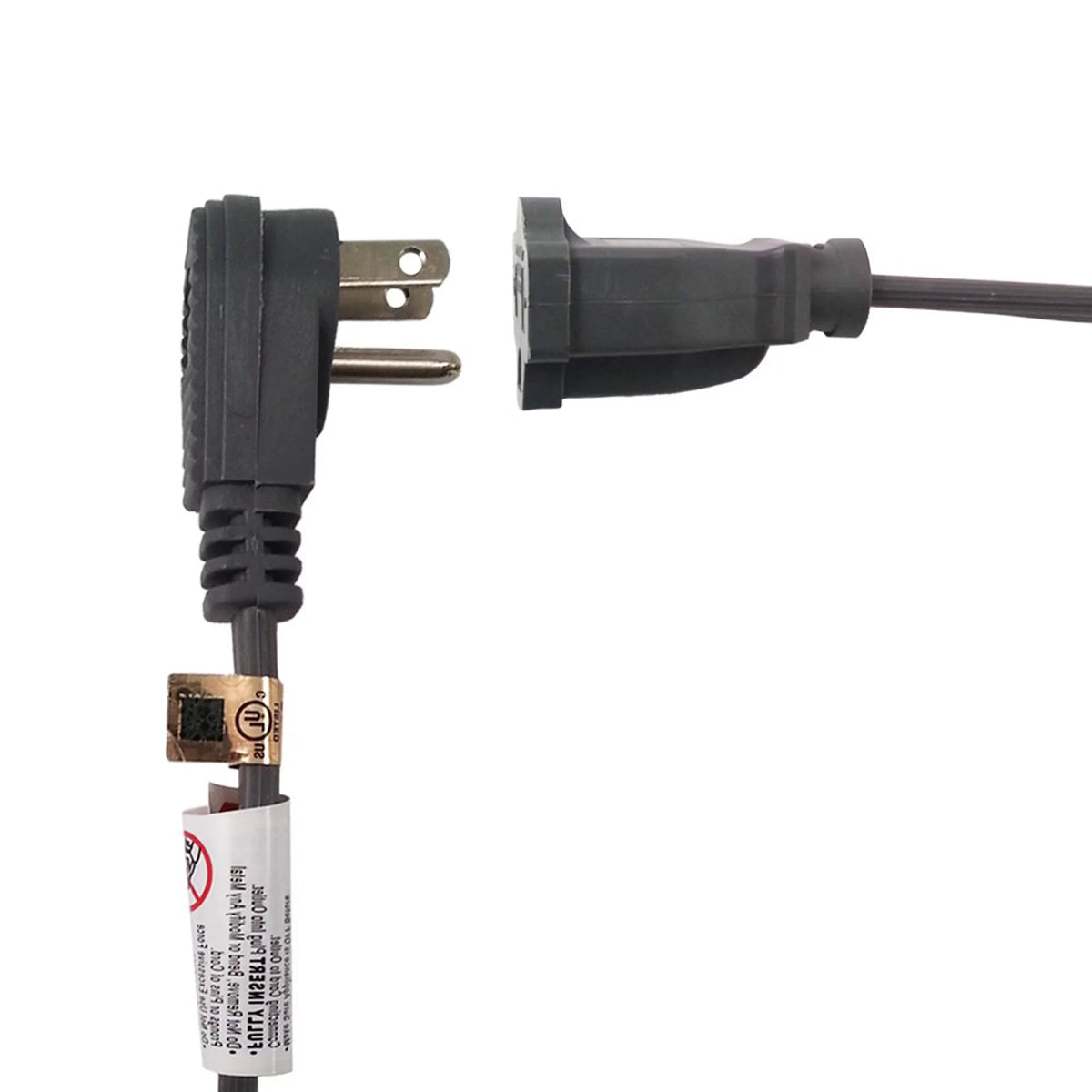 Heavy Duty 12ft 14/3 AWG Grounded Extension Cord Y156