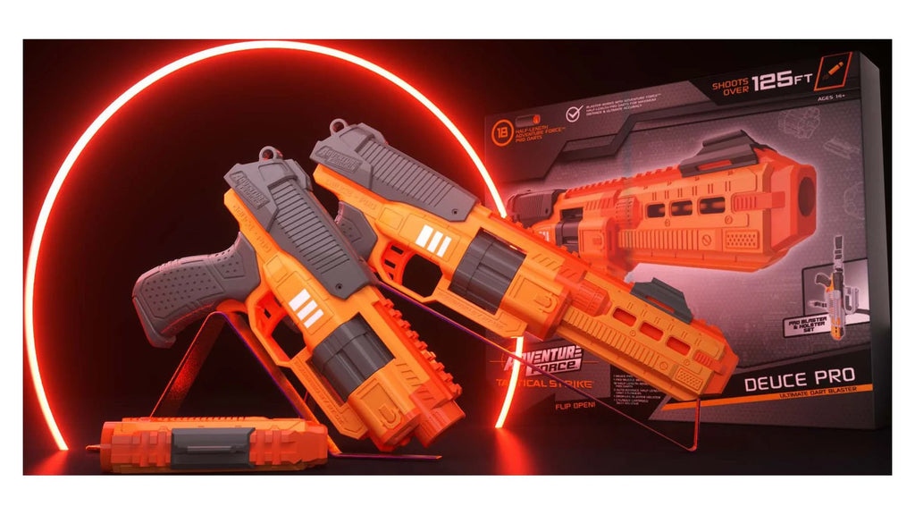 Manual Dart Blaster with 24 Foam Darts Q949378