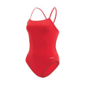 Red Solid Cross Back V59403