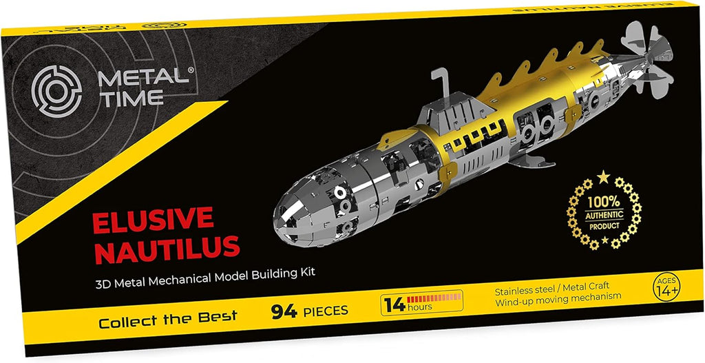 91 Pieces Stainless Steel 3D Mechanical Model Building Kit H8934