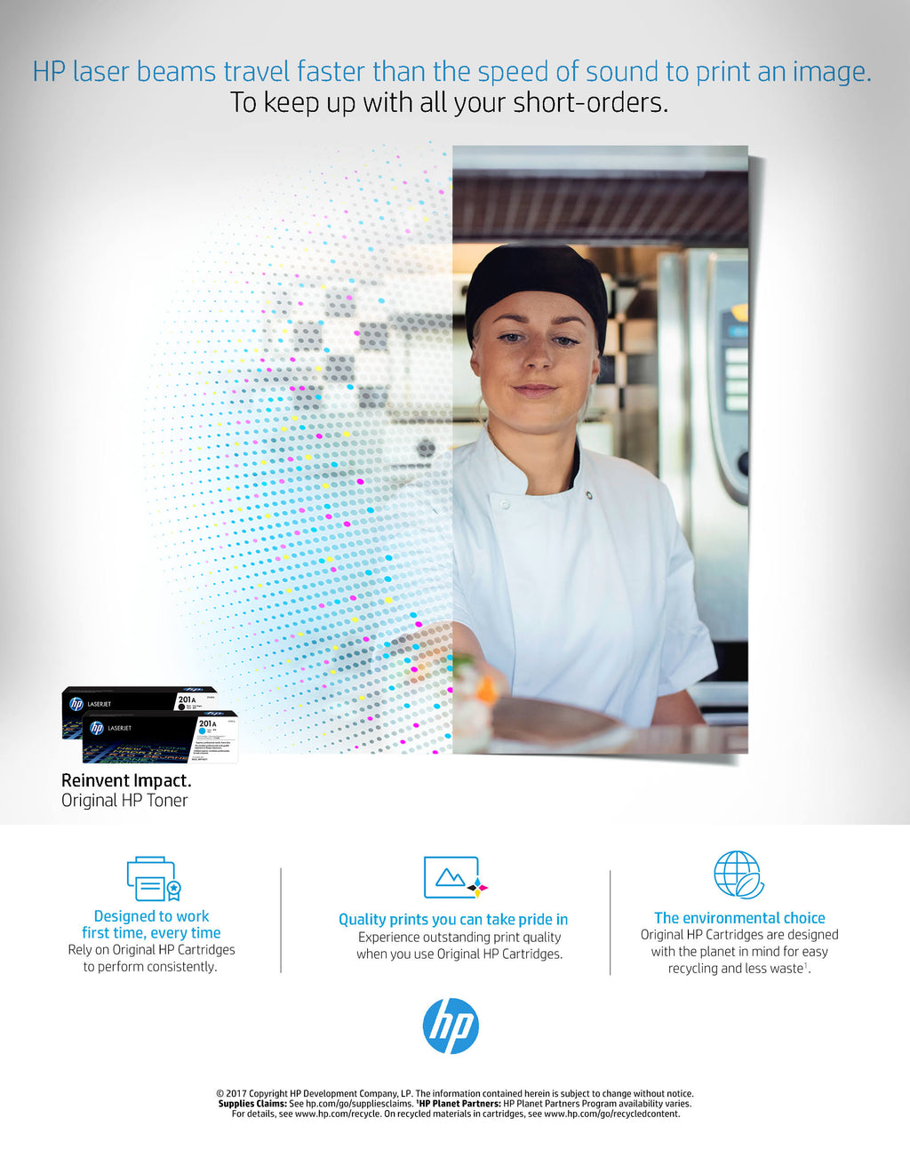 HP 304A Tricolour Toner N8384