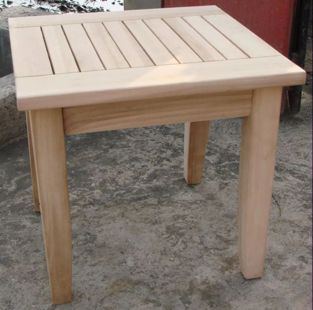 Grade-A Teak Wood 26" Square Side Table I822010