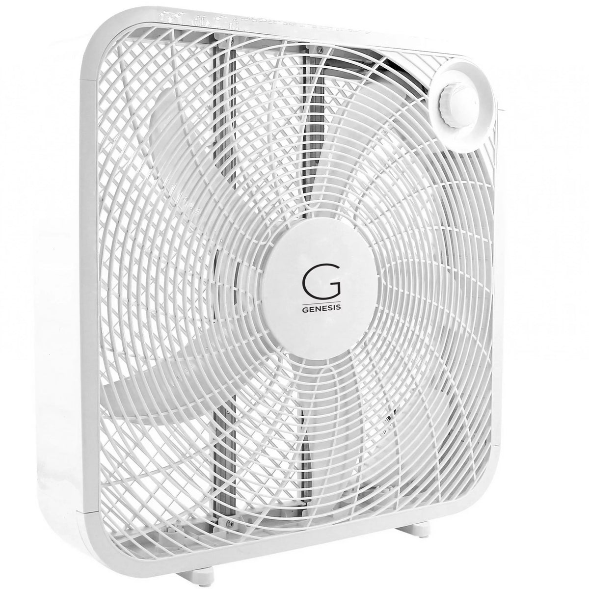 3 Speed Box Fan White U5395