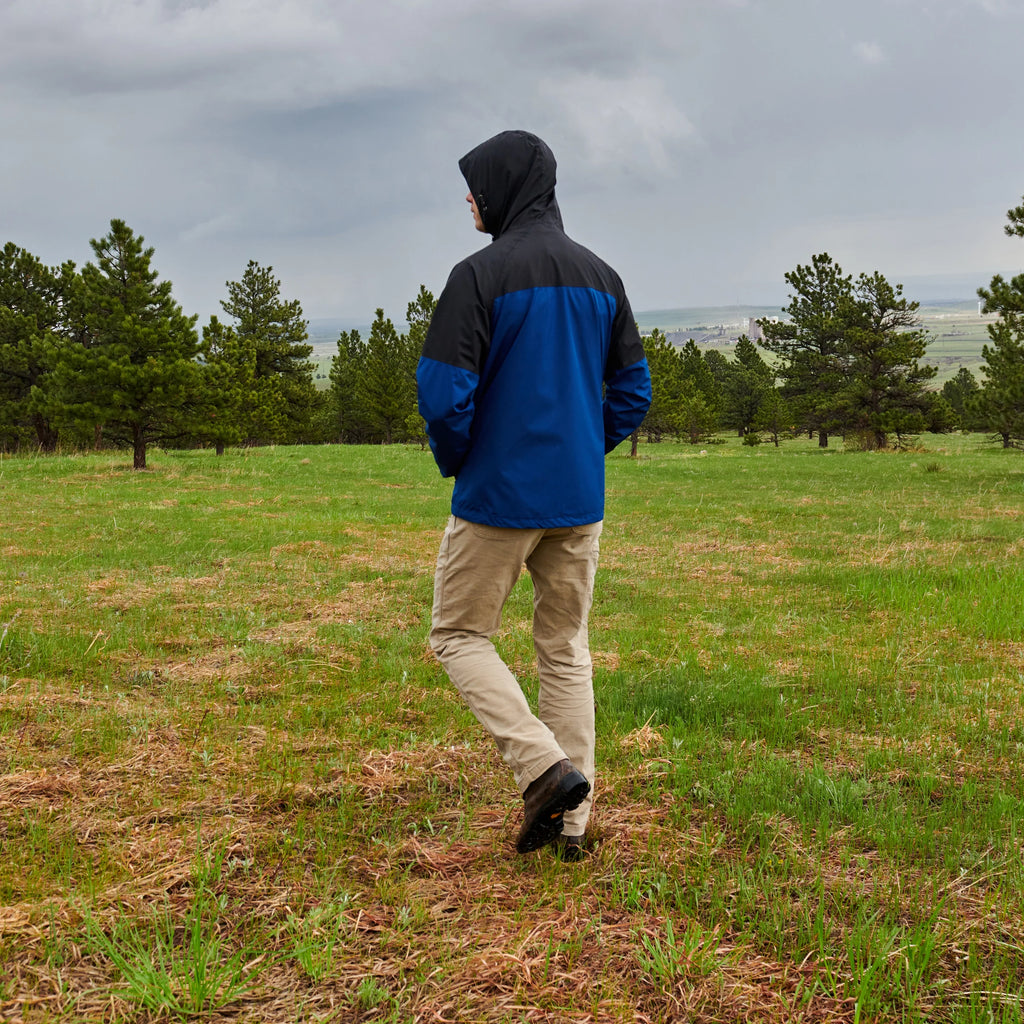Men's Blue Rain Jacket G181