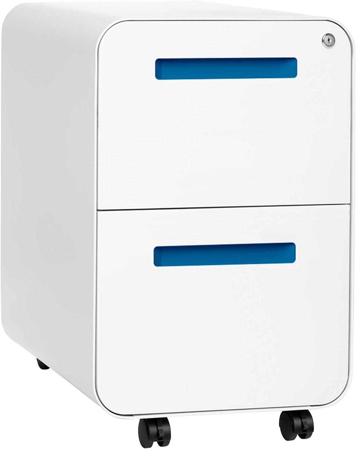 2-Drawer Modern Mobile File Cabinet J782056