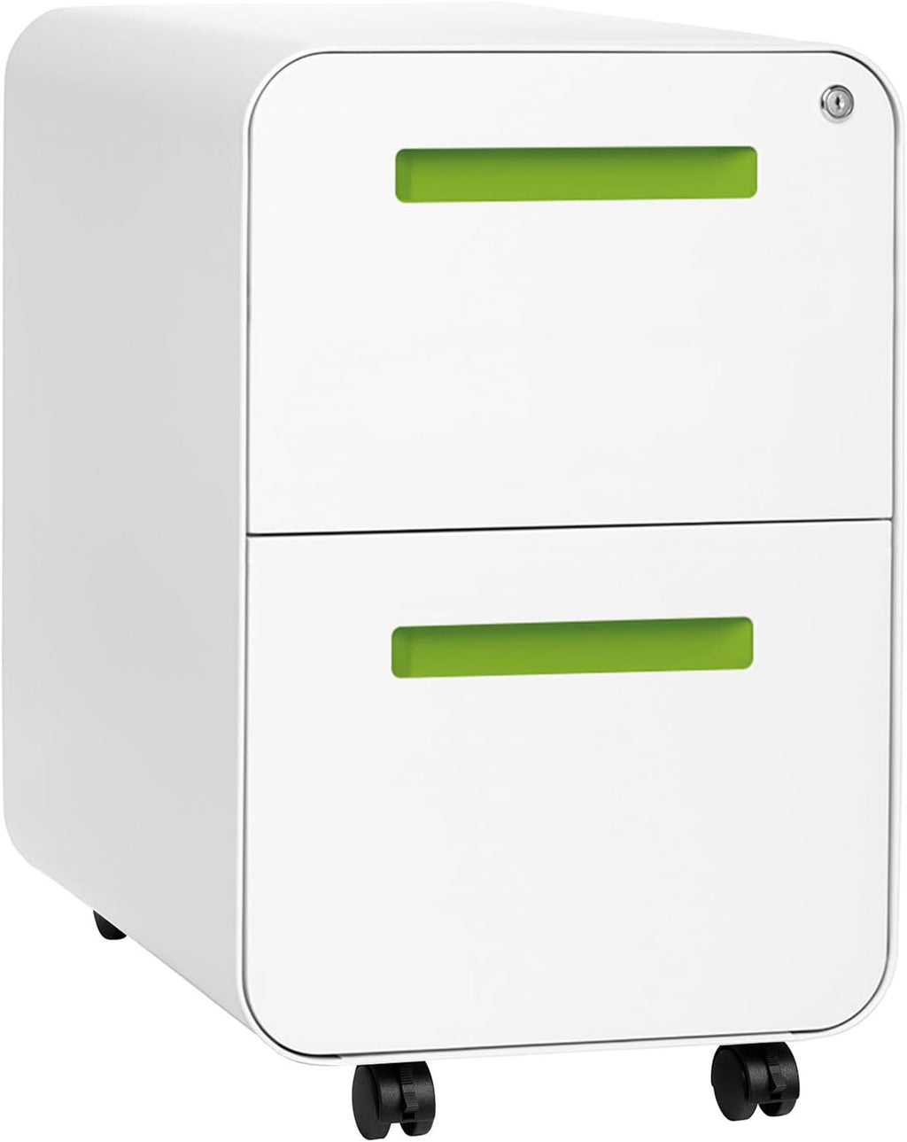 2-Drawer Modern Mobile File Cabinet J782056