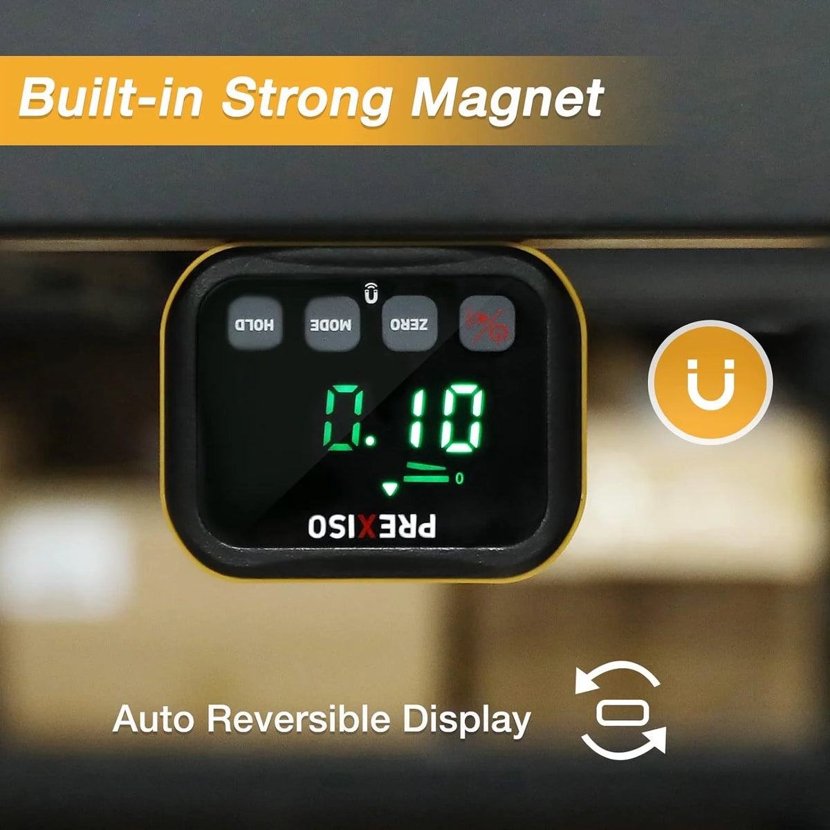 Magnetic Digital Angle Finder 0-360° Backlit Display C985