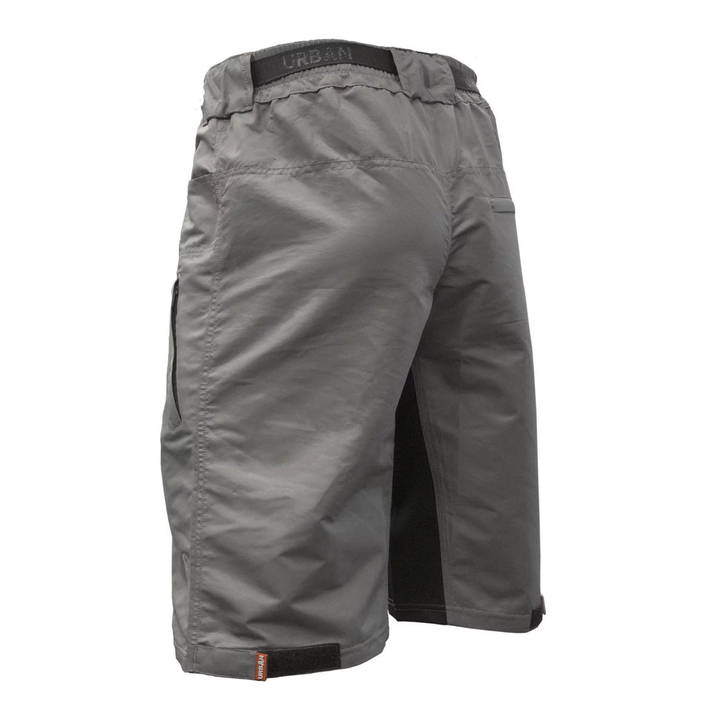 Men's Grey MTB Shorts with Padded Underliner I8532