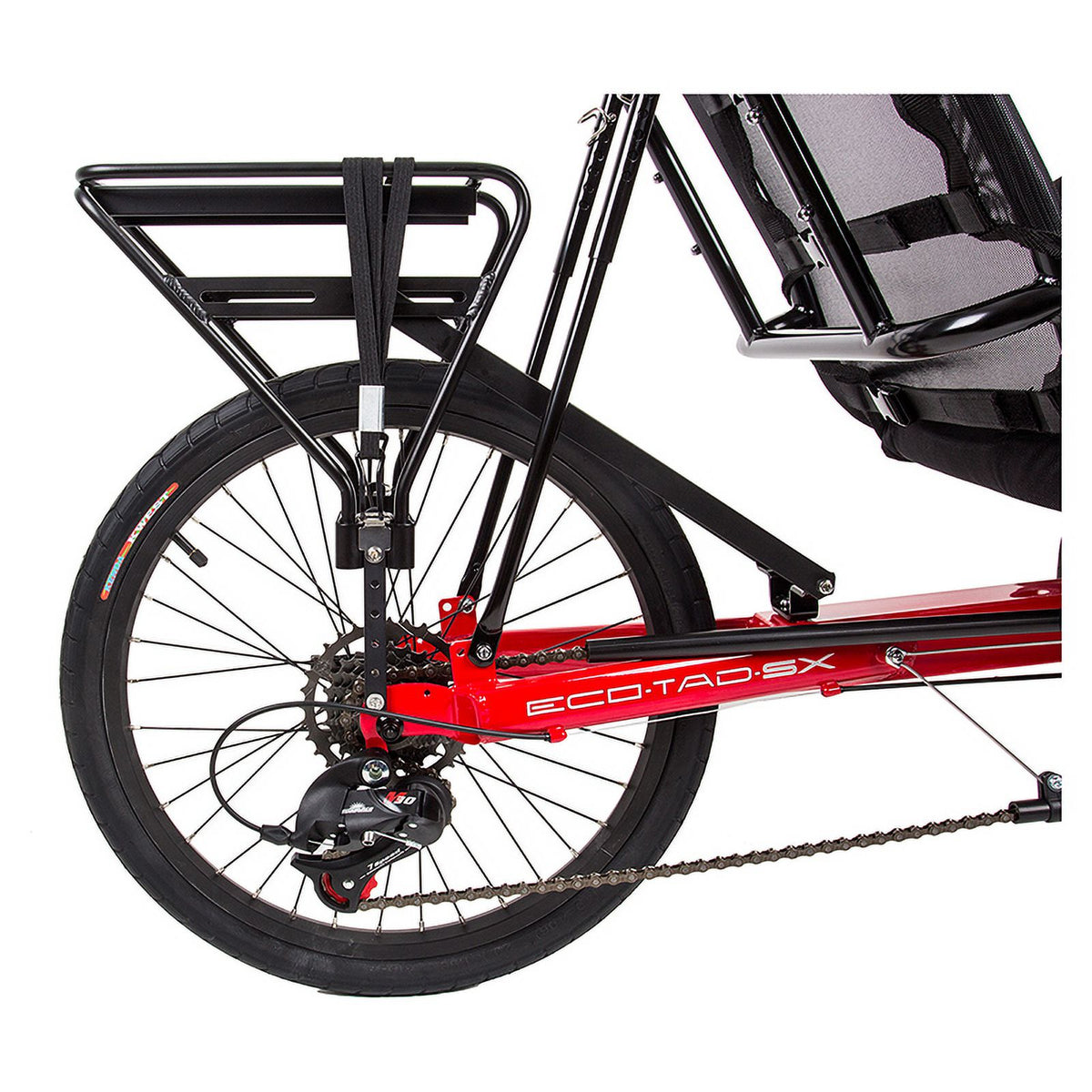 Recumbent Rear Carrier Bike Rack A36042