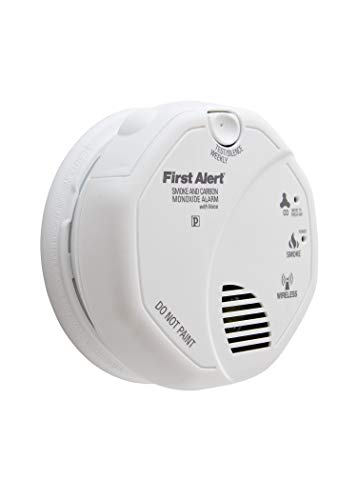 Battery Powered Photoelectric Smoke and Carbon Monoxide Combo Alarm with Voice A111
