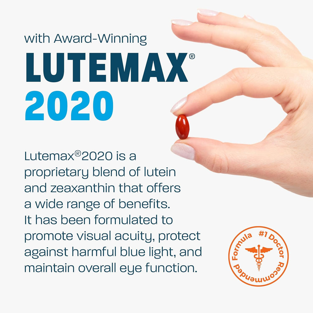 120 Mini Softgels Eye Vitamin & Mineral Supplement W1067