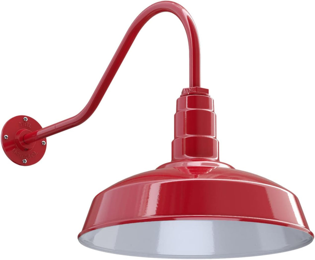 Matte Black Outdoor Barn Light Y904171