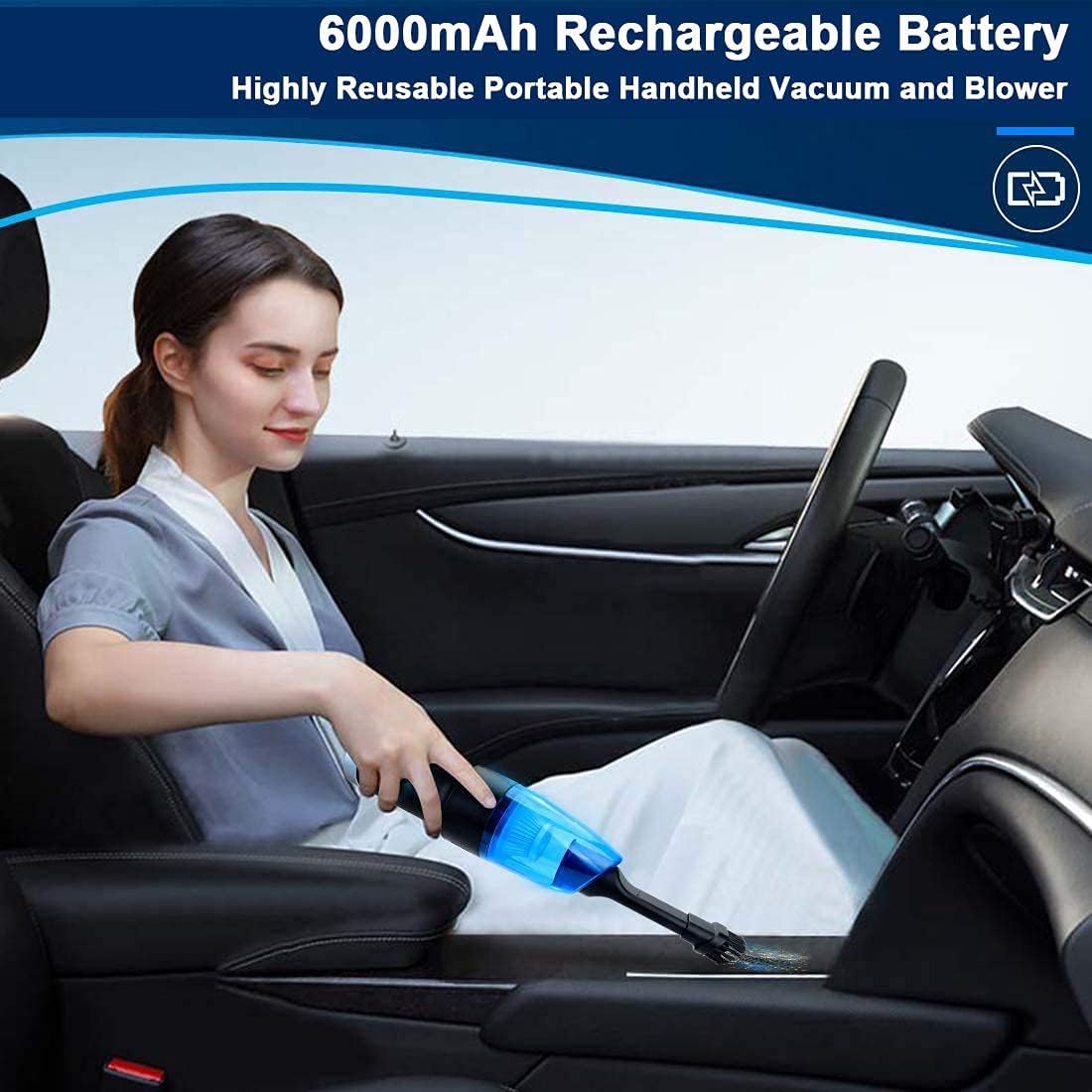 Cordless Compressed Air Duster H8936