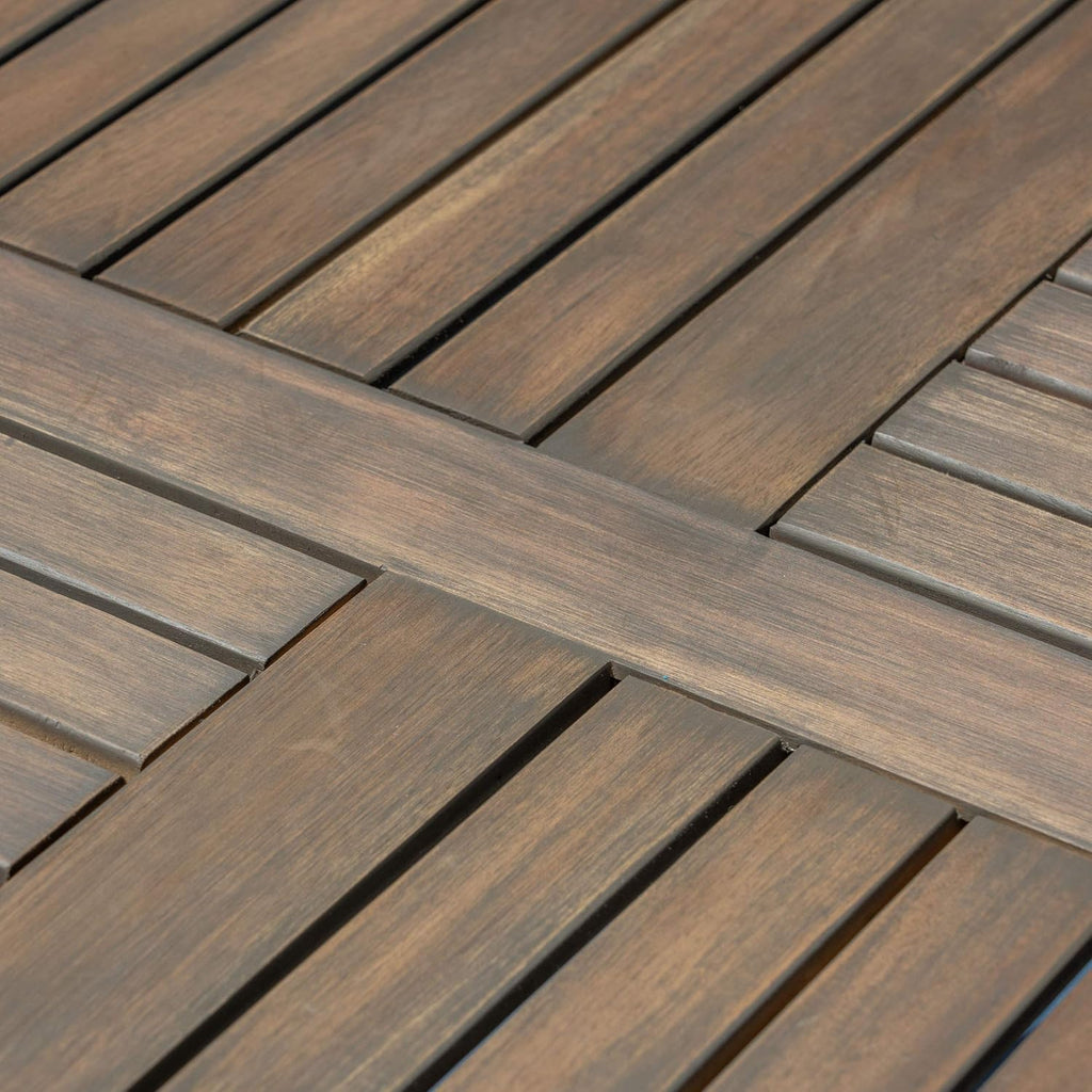 47 Round Acacia Wood Dining Table R43338