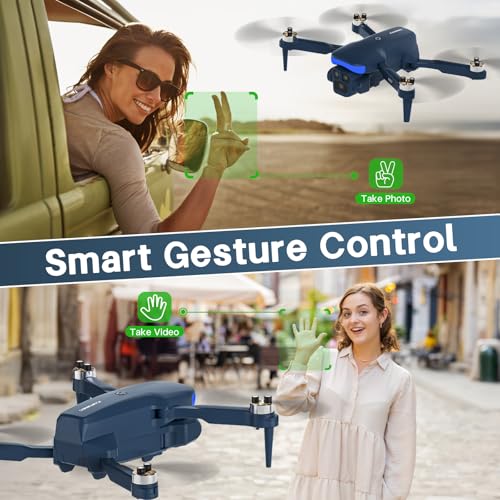 Foldable Drone with 2 Cameras 1080P HD I696
