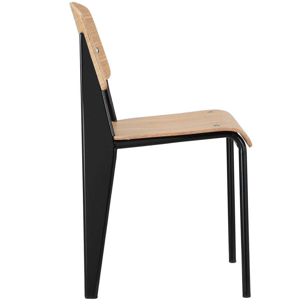 Black Wood Dining Side Chair E33462