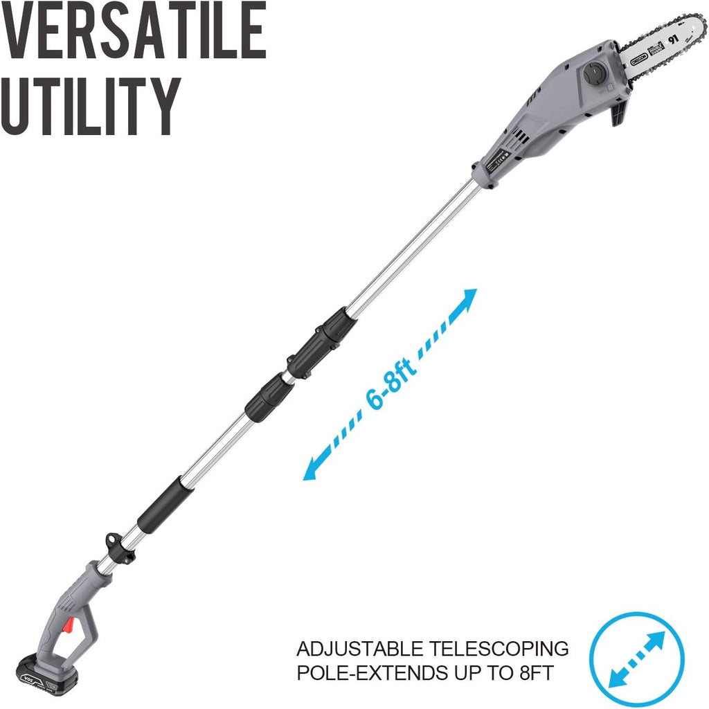 8-Inch Electric Telescopic Pole Chain Saw I737