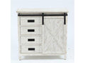 White Farmhouse Storage Cabinet B51337
