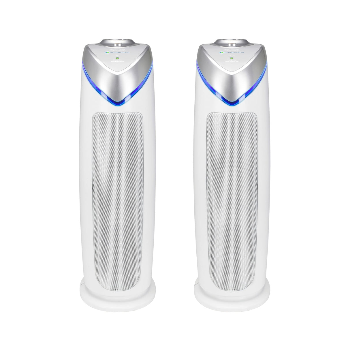 Tower Air Purifier with True HEPA Filter and UV-C Sanitizer, 2-Pack V195261