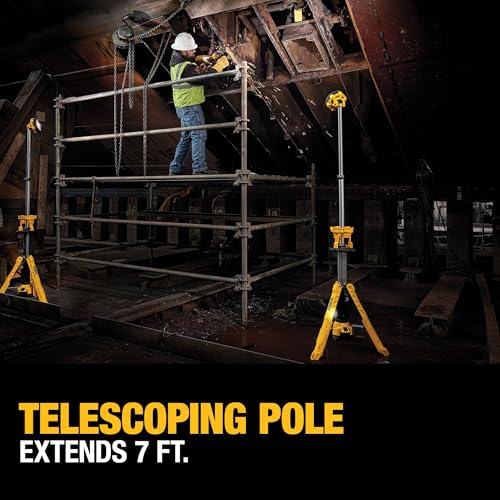 20V MAX Cordless LED Work Light and Tripod Base Kit with Battery and Charger T592