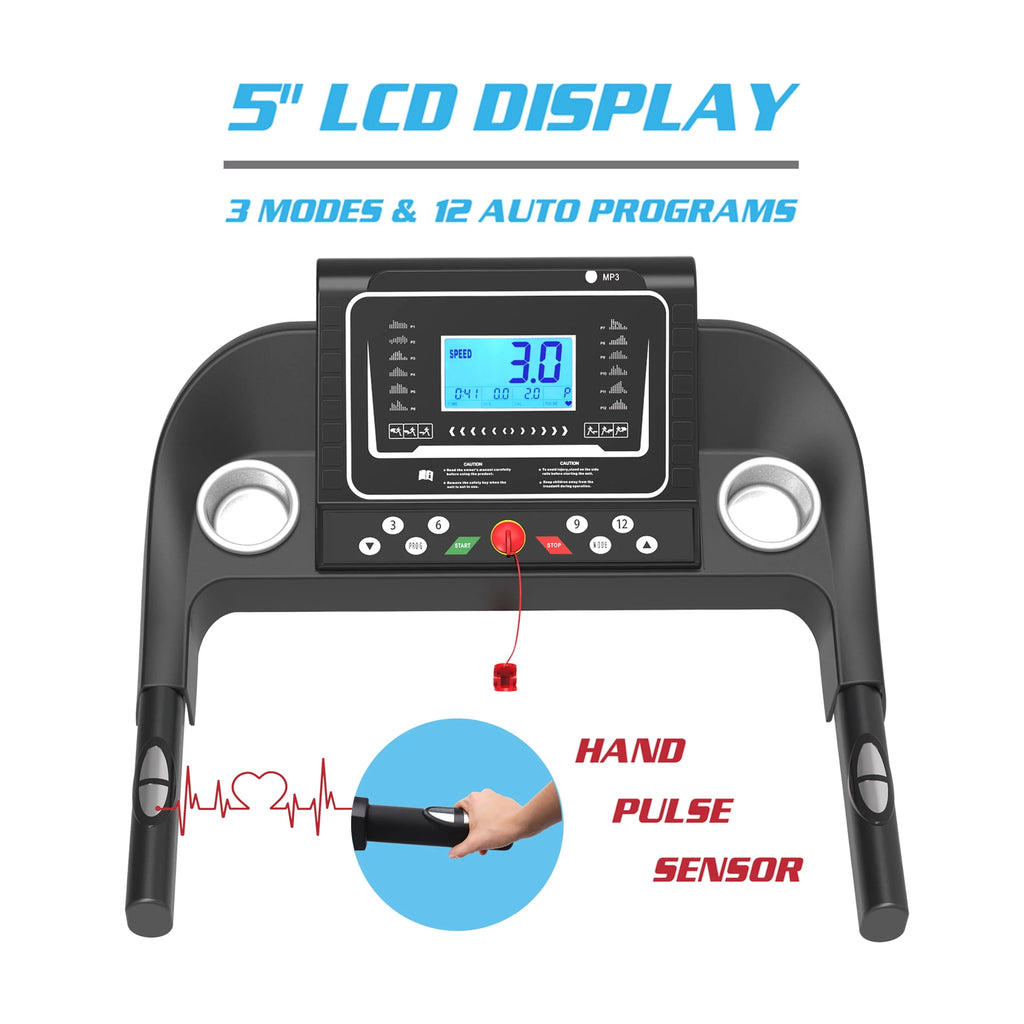 Foldable Treadmill with Incline O1749