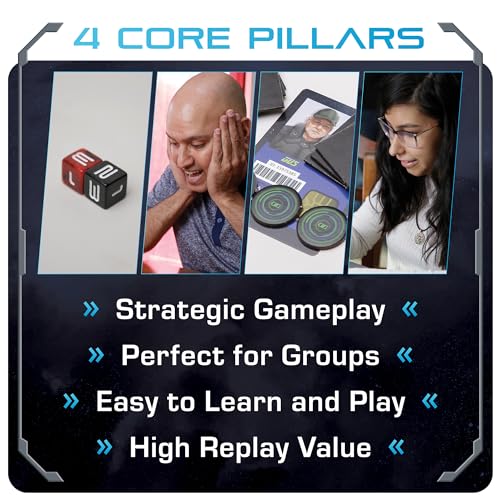 Strategy Board Game with Tiles 2 to 8 Players M9235