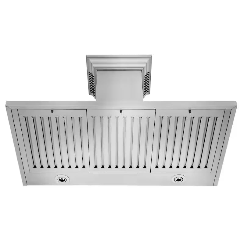 36 in. 400 CFM Ducted Wall Mount Range Hood in Stainless Steel R6059
