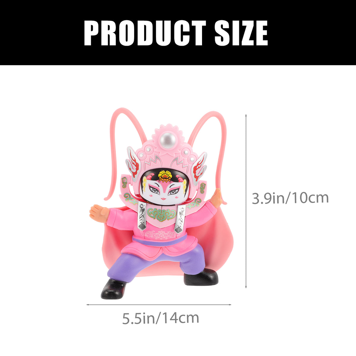 Cars Cake Decorations Sichuan Opera Face Doll Miniature Souvenir Japandi Christmas Ornaments Antique Chinese Dolls Child V6822