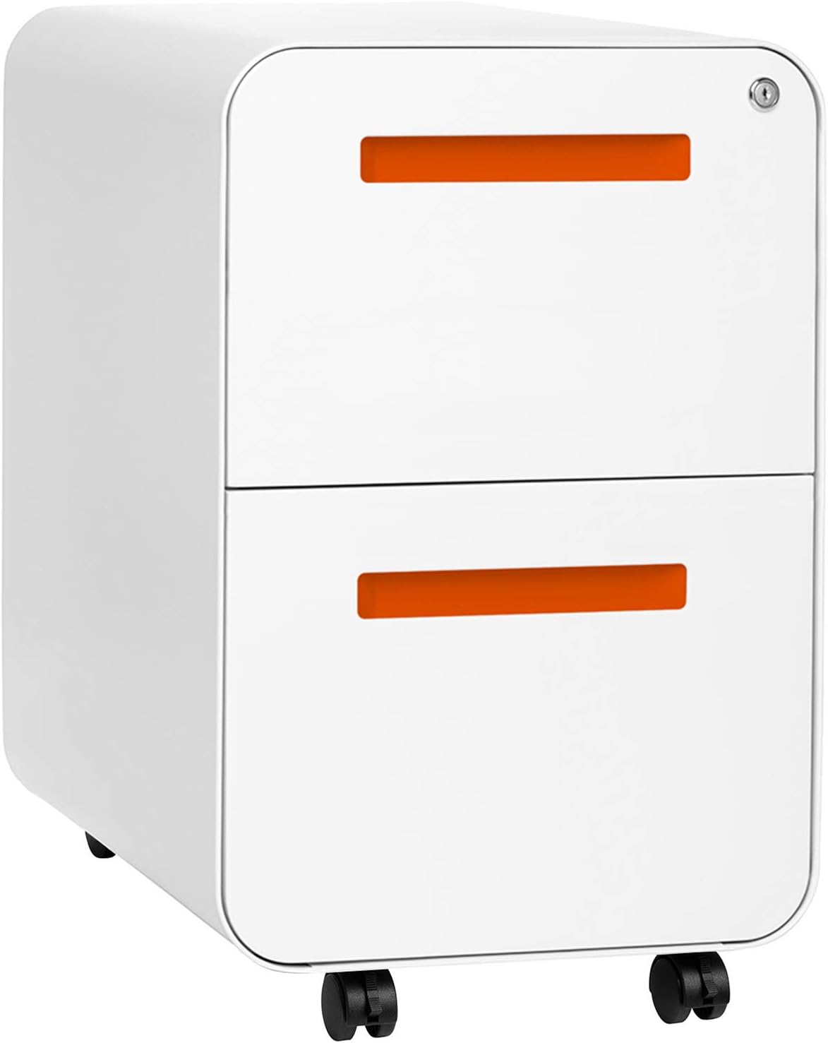 2-Drawer Modern Mobile File Cabinet J782056