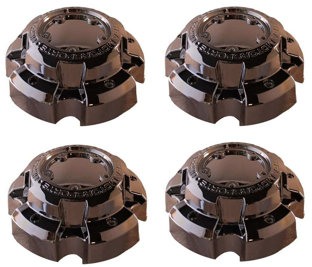 Chrome Custom Wheel Center Cap Set of 4 M323