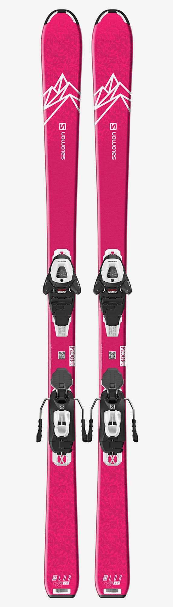Junior Skis with Premounted Bindings H176