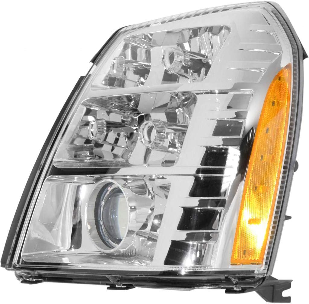 Cadillac Escalade Headlight Assembly 2007 2009 Driver Side HID J917