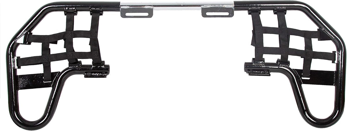 Aluminum Nerf Bars Silver with Black Nets Pack of 2 I894