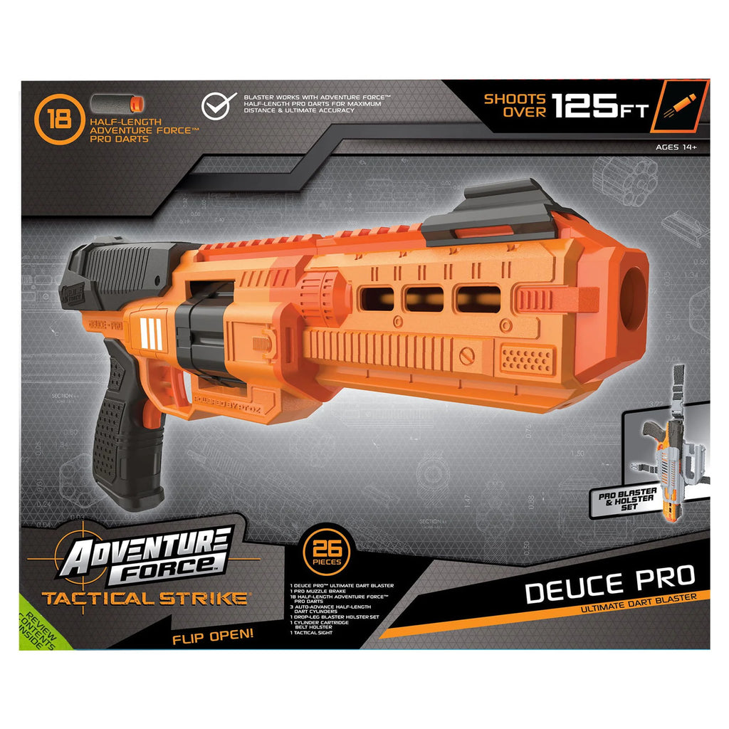 Manual Dart Blaster with 24 Foam Darts Q949378